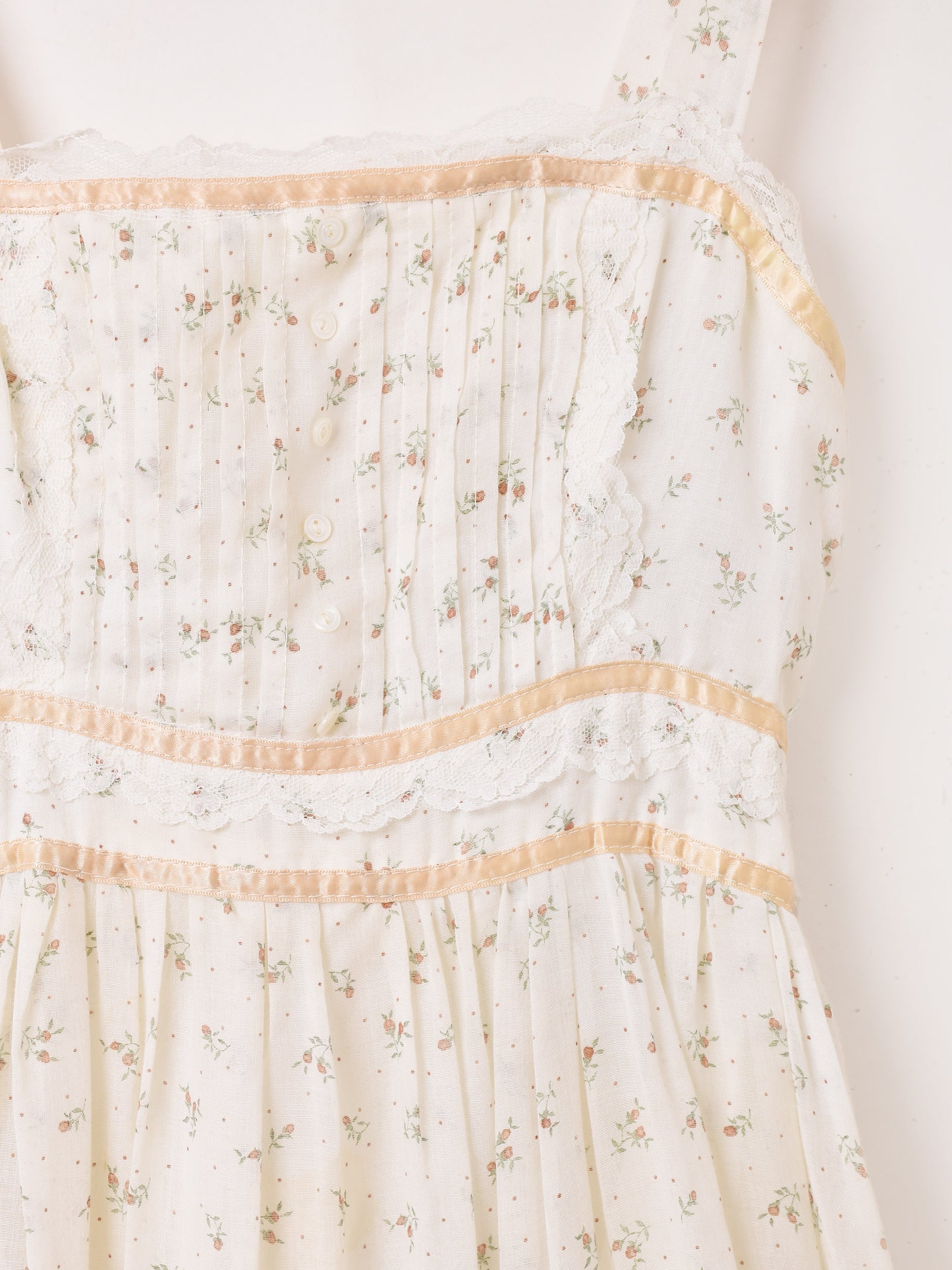 gunnesax 花柄ワンピース 1969's GUNNESAX | ヴィクトリア調ワンピース - 古着屋