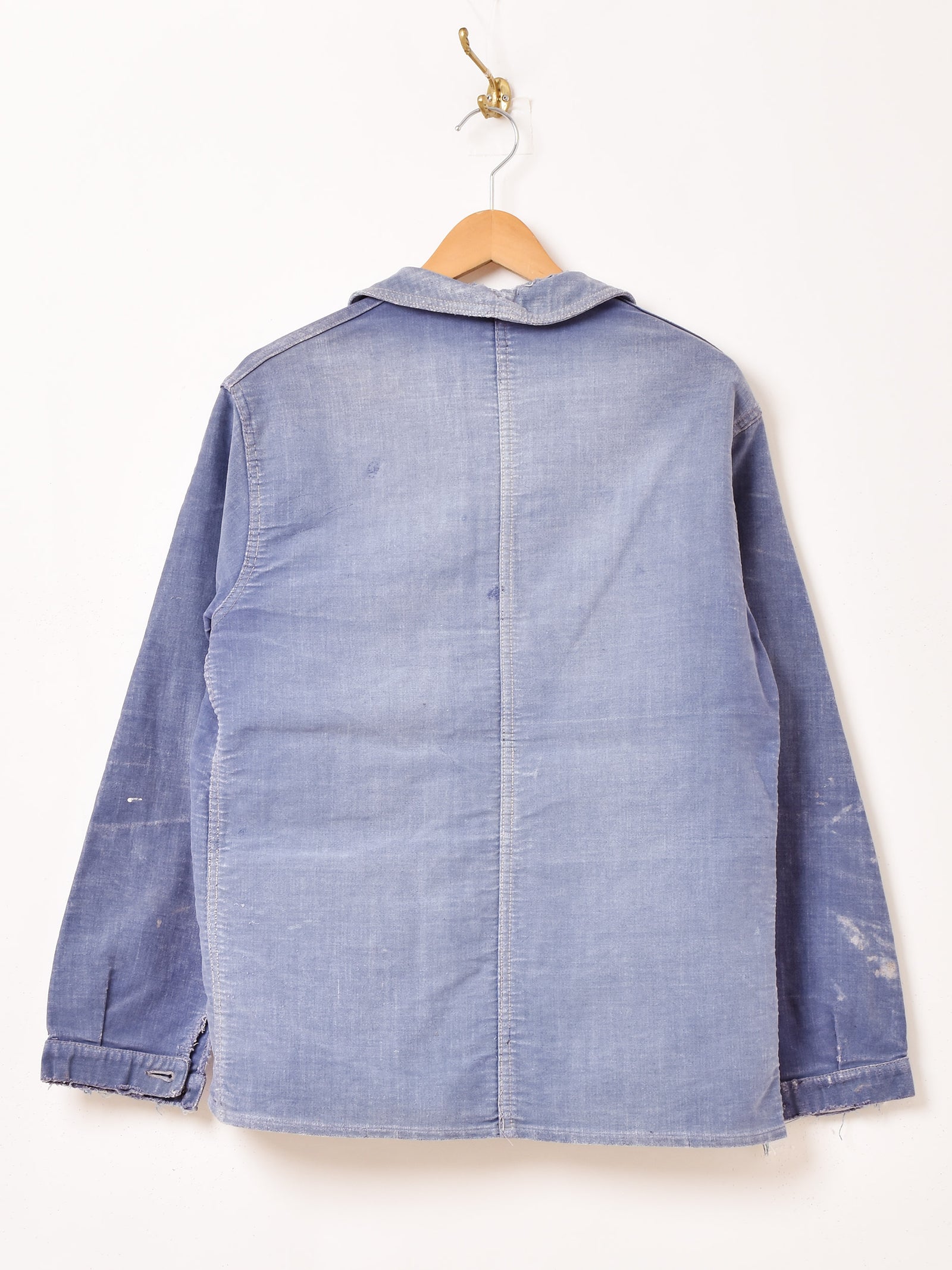 ジャケット・アウター 40s \"Le Mont Saint Michel\" CyclistJacket 40-50s Le Mont St Michel Moleskin Jacket Size 4
