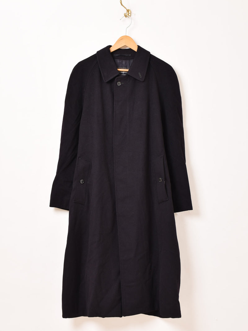 ”MONTEDORO” Wool Soutien Collar Coat