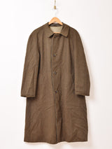 80's  "Aquascutum × F BELLINI" Balmacaan Coat