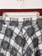 【2色展開】Meridian チェック柄 アソート フレアスカート