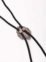 ターコイズ風デザイン ループタイ