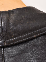 French Leather Coat