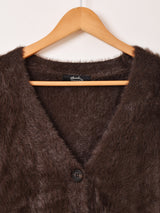 【7色展開】Meridian シャギーニット カーディガン