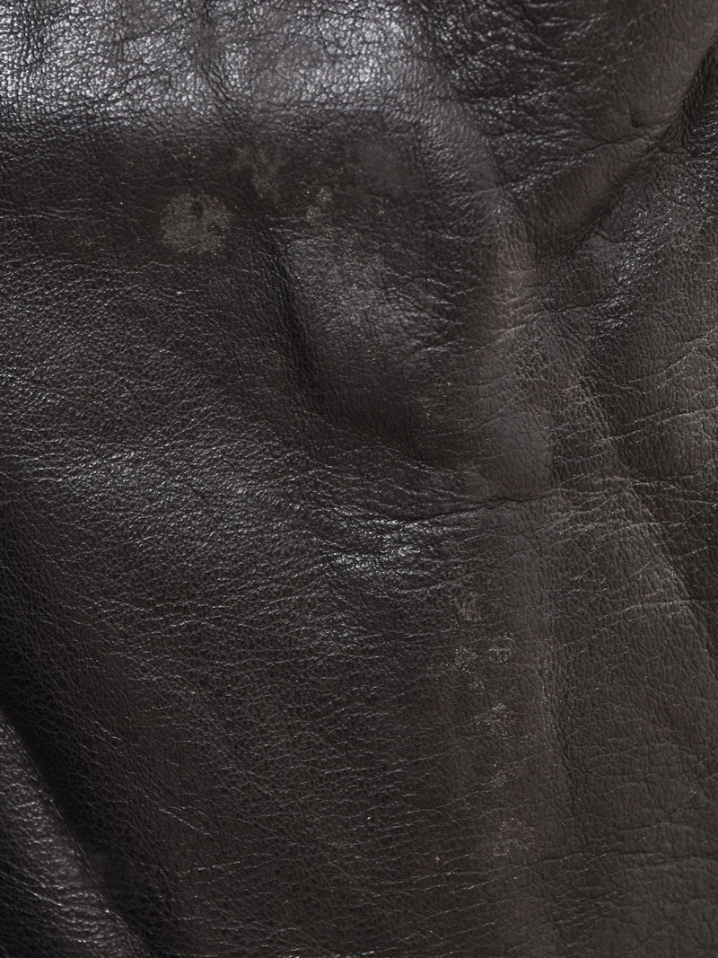 French Leather Coat