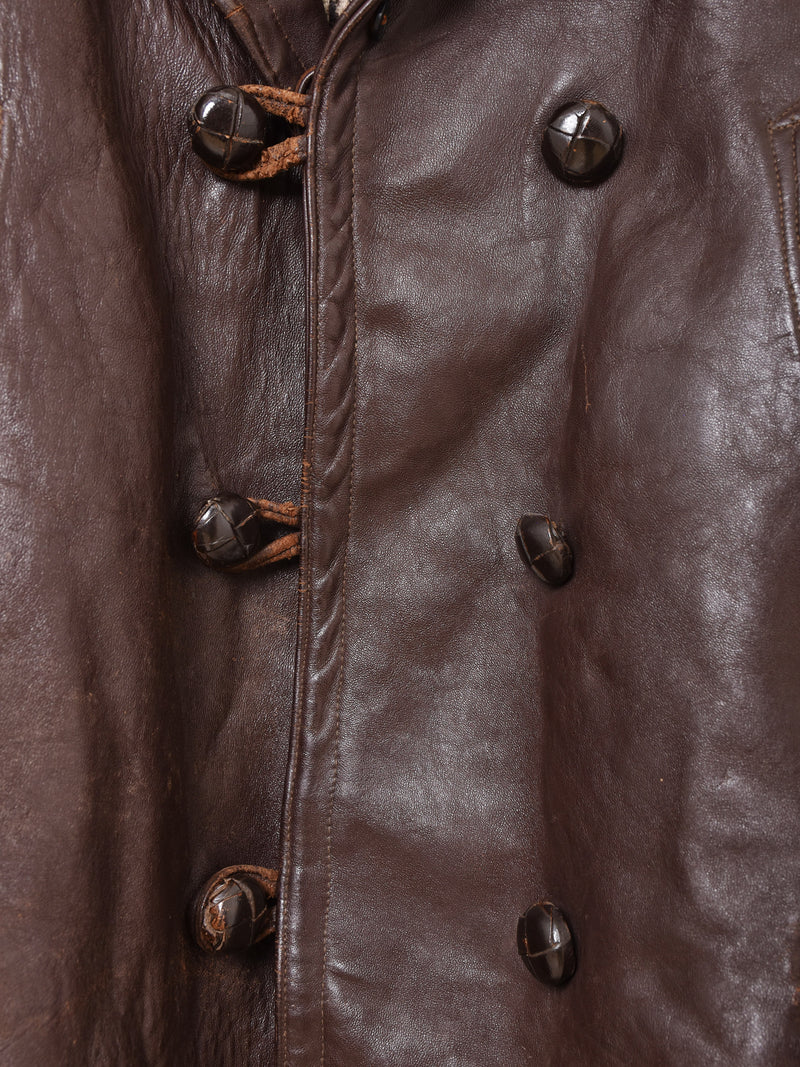 50’s〜60’s Leather Car Coat