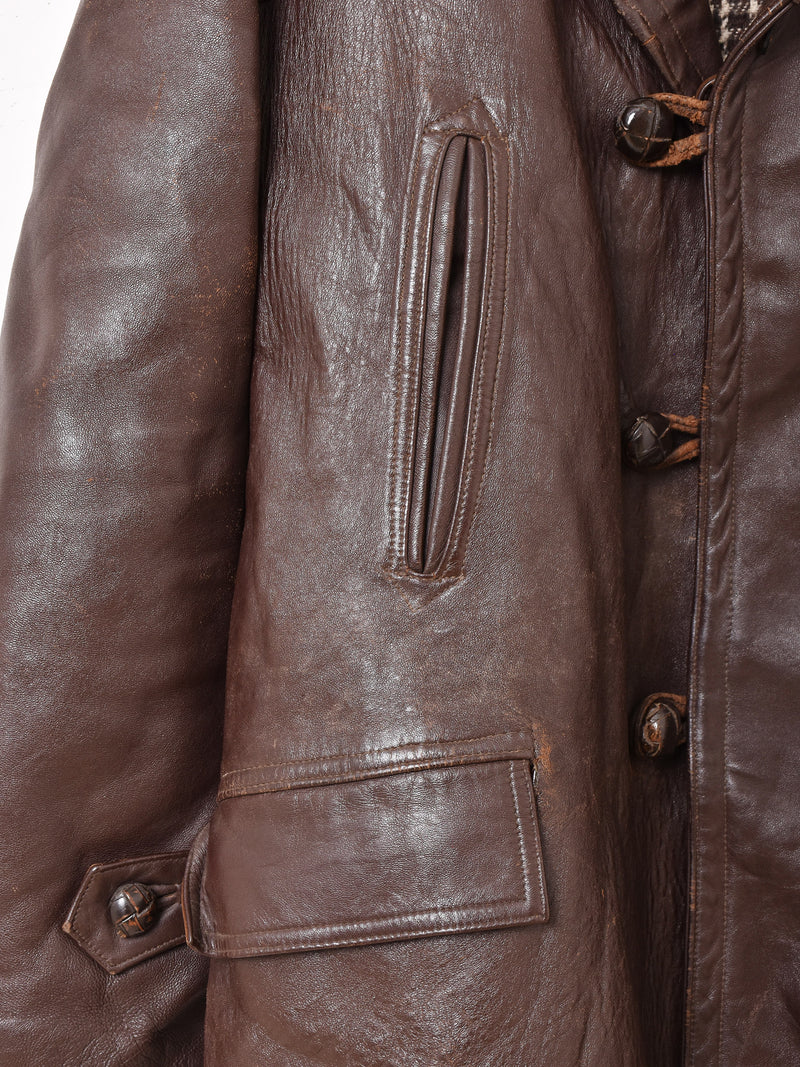 50’s〜60’s Leather Car Coat