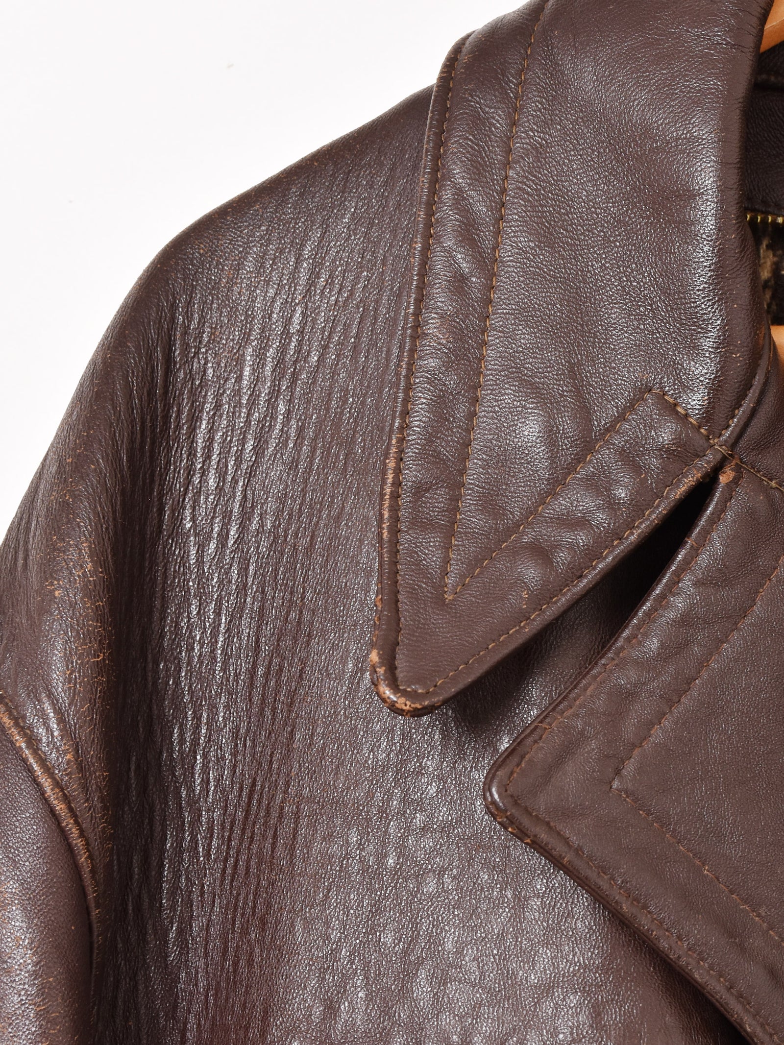 50's〜60's Leather Car Coat – 古着屋Top of the Hillのネット通販サイト