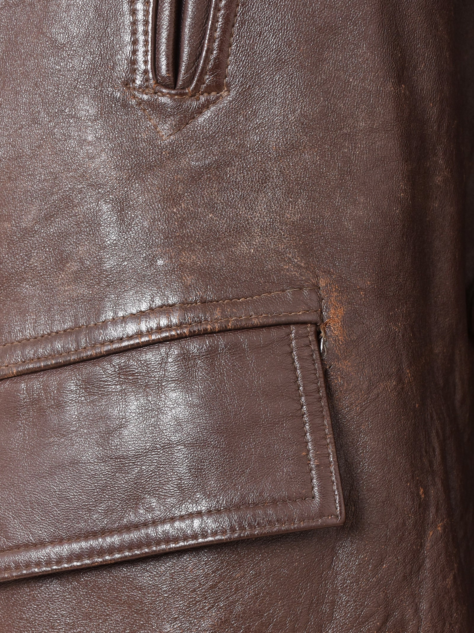 50's〜60's Leather Car Coat – 古着屋Top of the Hillのネット通販サイト