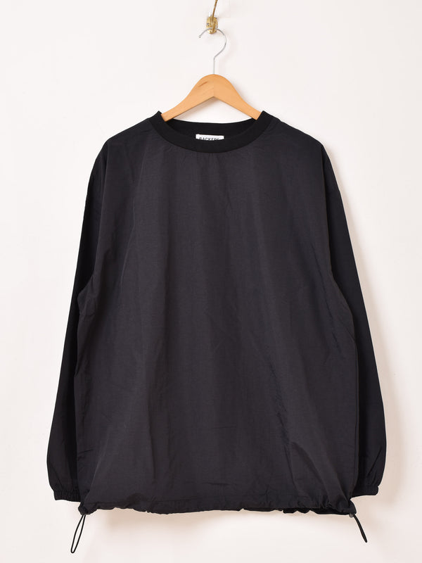 【2色展開】Backers 長袖 ナイロン プルオーバートップス