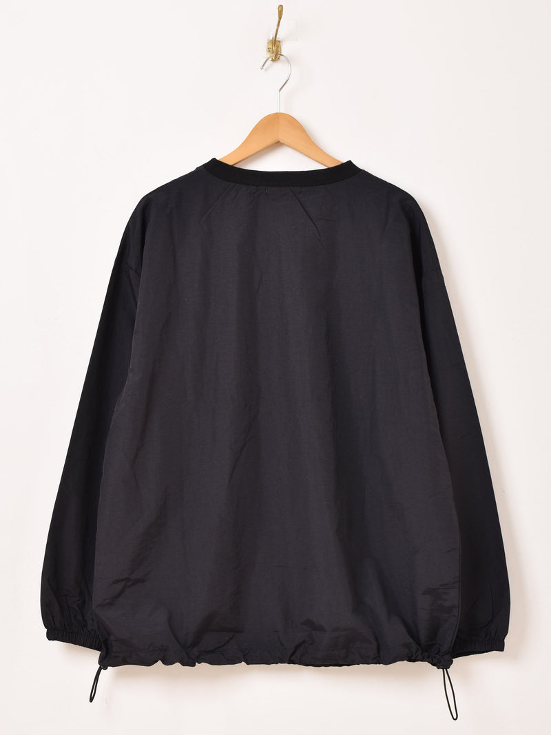 【2色展開】Backers 長袖 ナイロン プルオーバートップス