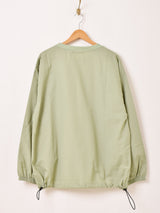 【2色展開】Backers 長袖 ナイロン プルオーバートップス