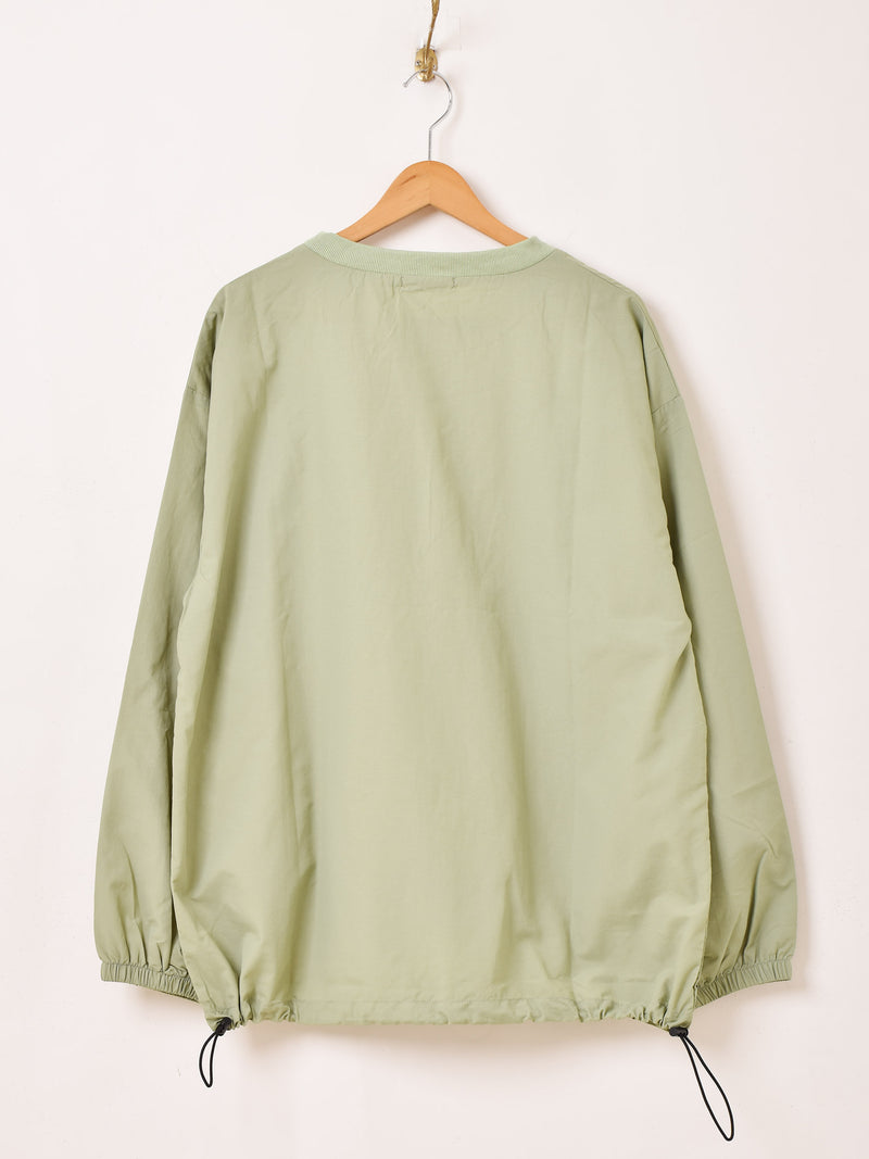 【2色展開】Backers 長袖 ナイロン プルオーバートップス