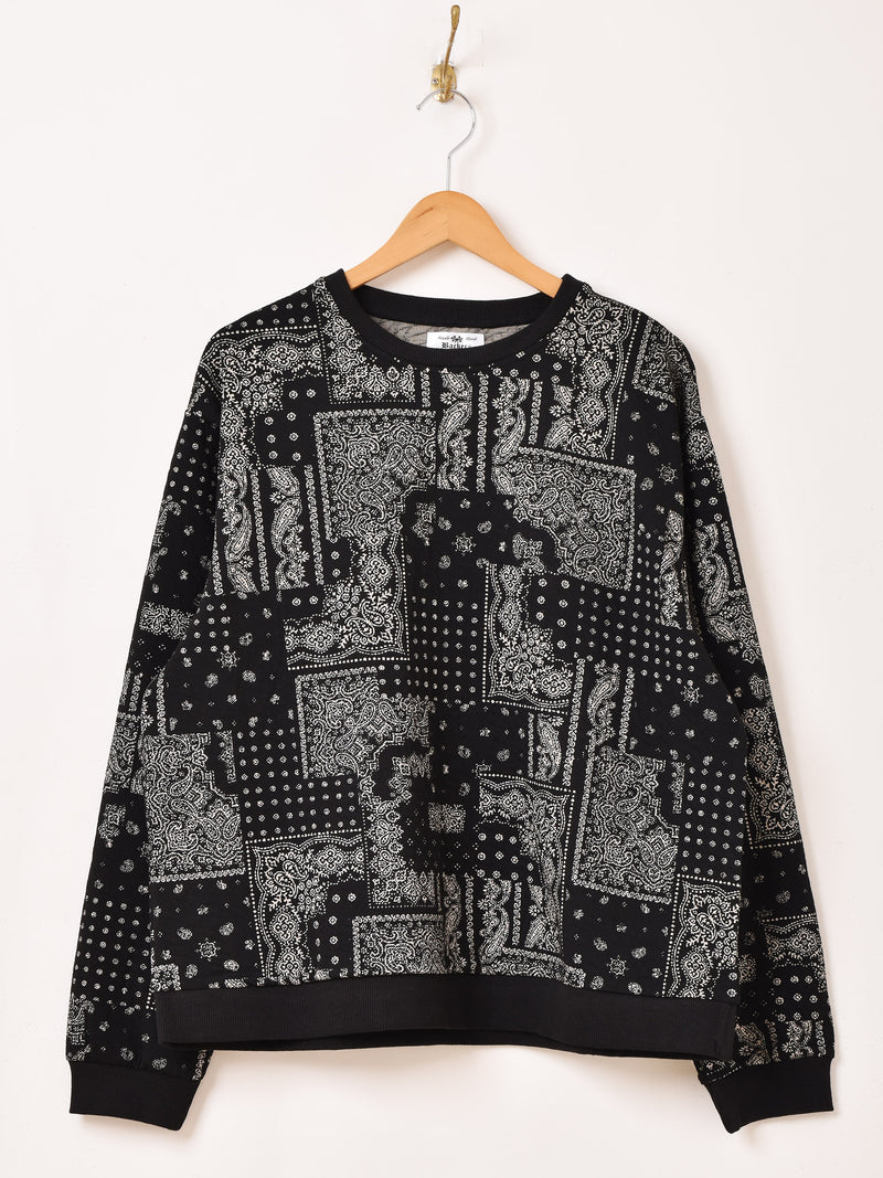 【2色展開】Backers ペイズリー柄 長袖 トップス