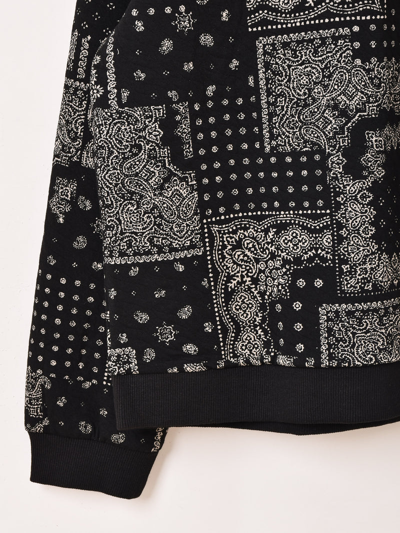 【2色展開】Backers ペイズリー柄 長袖 トップス