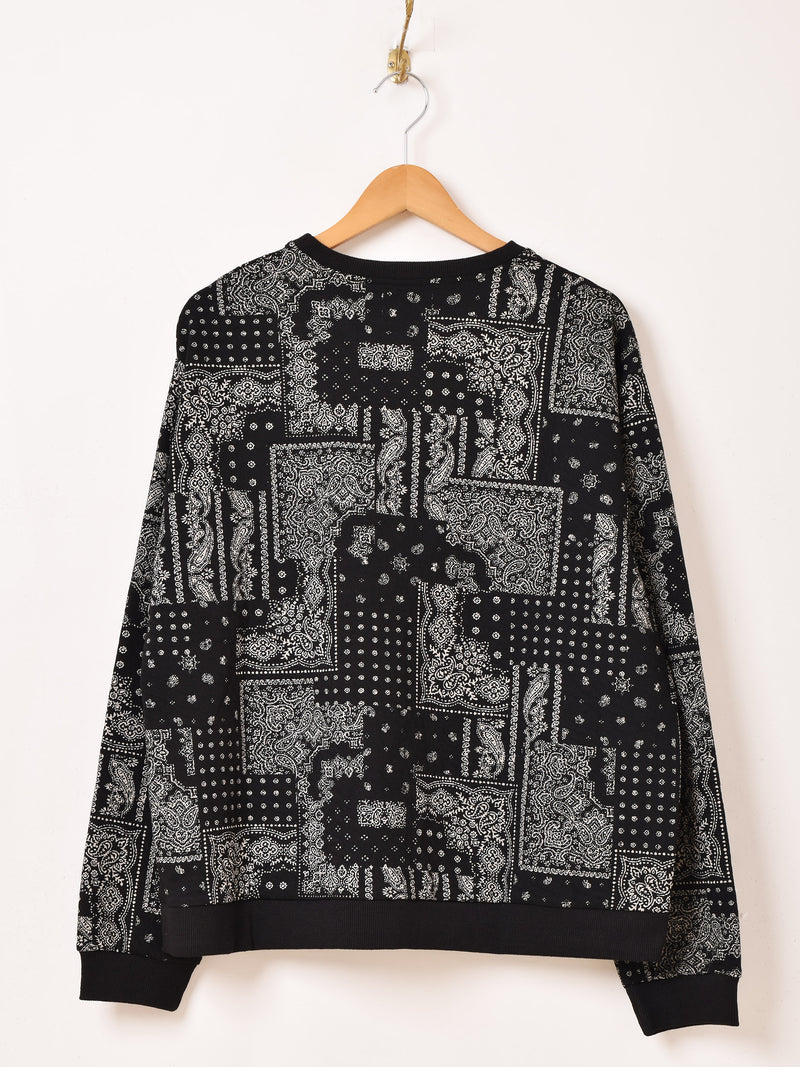 【2色展開】Backers ペイズリー柄 長袖 トップス