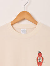 【2色展開】 プリントTシャツ「THE WORLD IS YOURS」