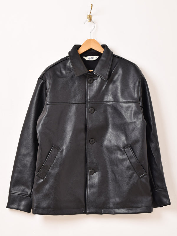 Backers フェイクレザー カーコート