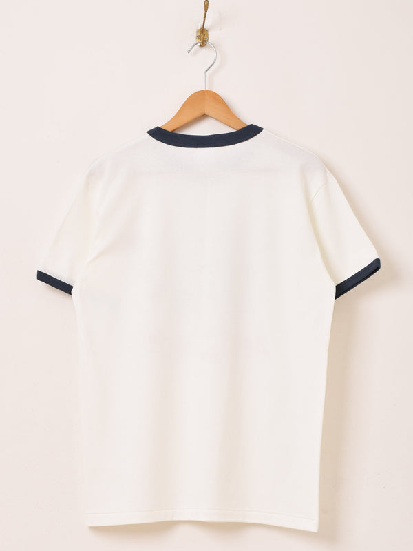 【2色展開】 プリント リンガーTシャツ「Burnin' Gas, Haulin' Ass!!」