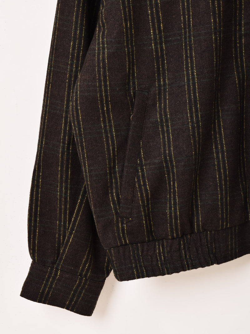 【2色展開】Backers チェック柄 ワンポイント シャーク ジャケット