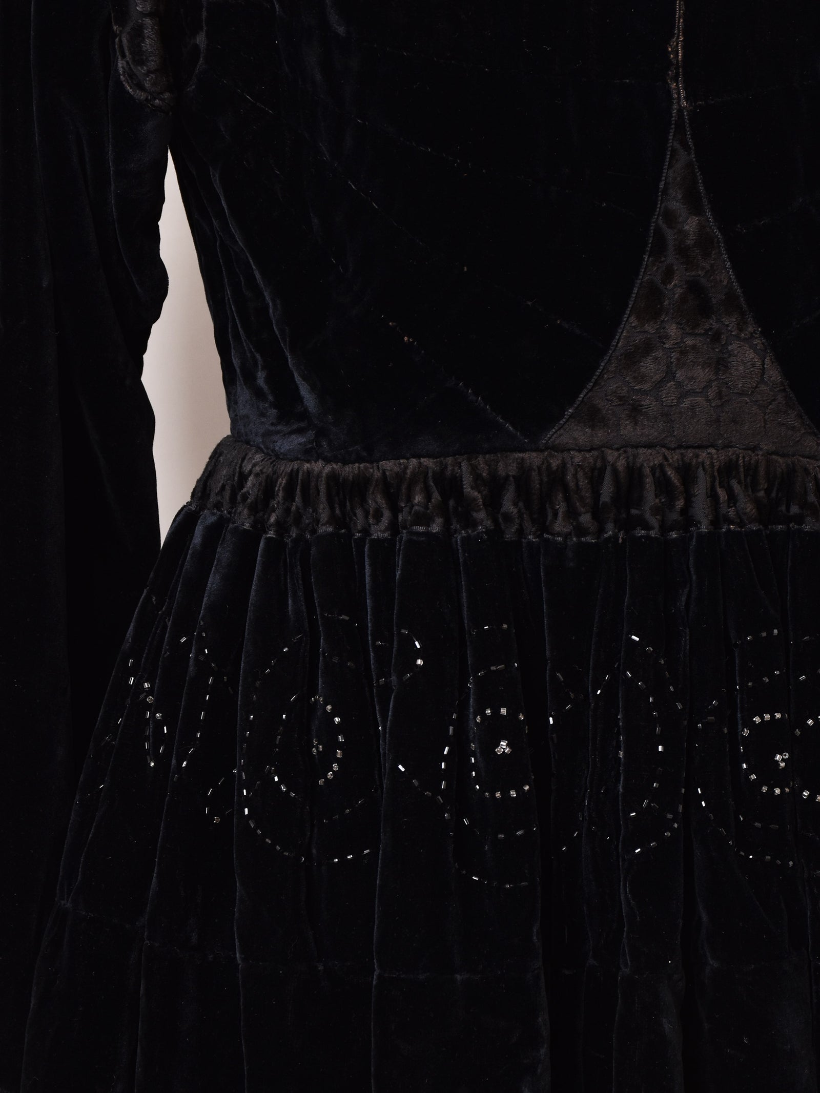 20's〜40's ベロア レースアップ ヴィンテージドレス – 古着屋Top of