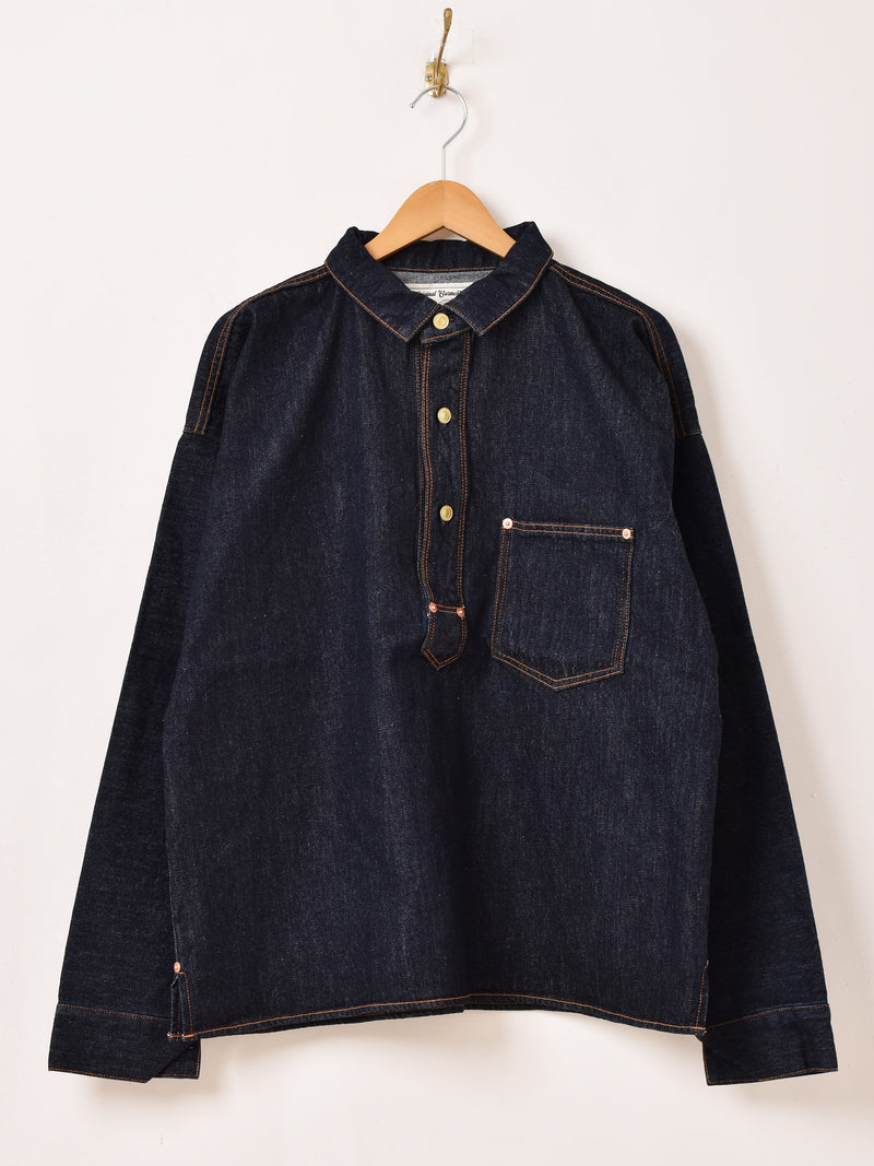 Backers プルオーバー デニムシャツ CLOSED FRONT JUMPER Type