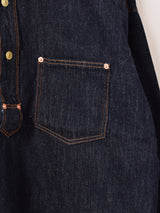 Backers プルオーバー デニムシャツ CLOSED FRONT JUMPER Type