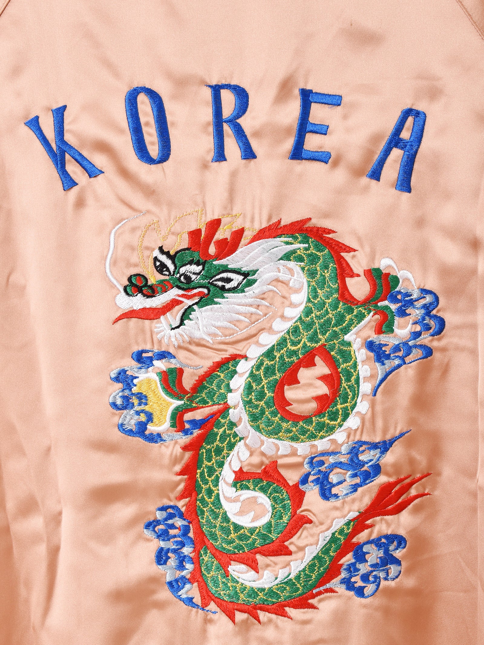 3色展開】Backers 刺繍入りジャケット スーベニアタイプ「KOREA