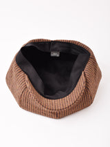 【2色展開】ストライプ柄 キャスケット