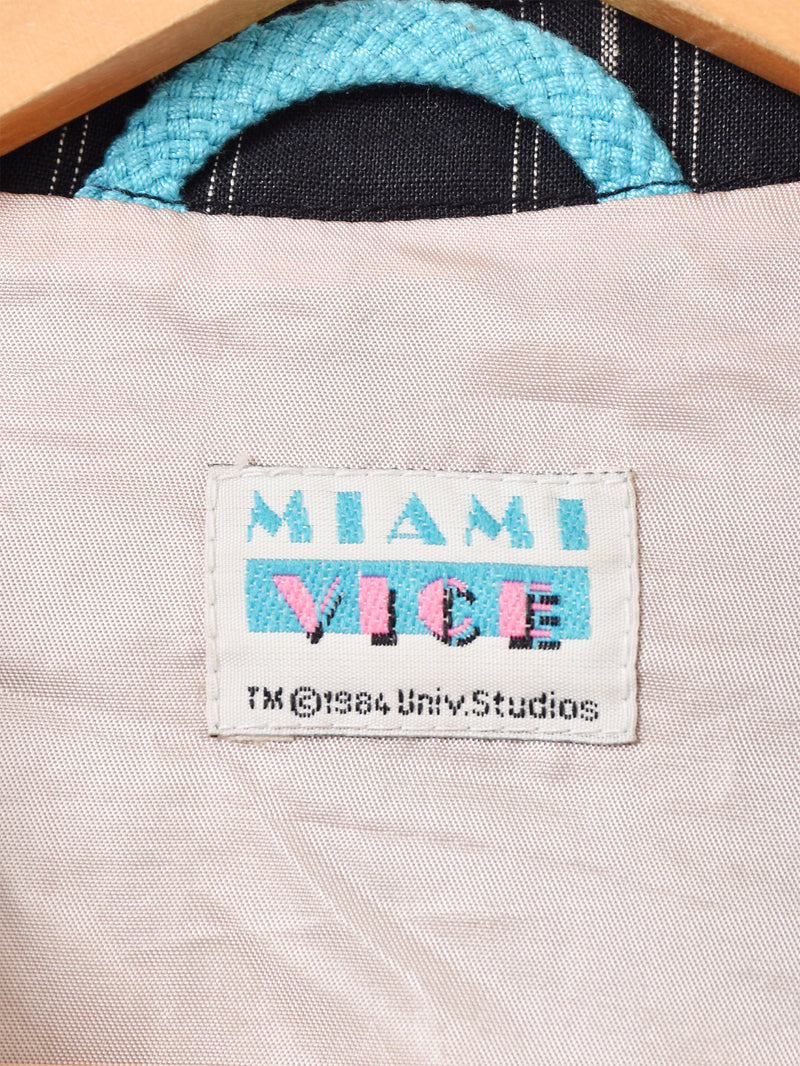 "MIAMI VICE" ストライプ テーラードジャケット