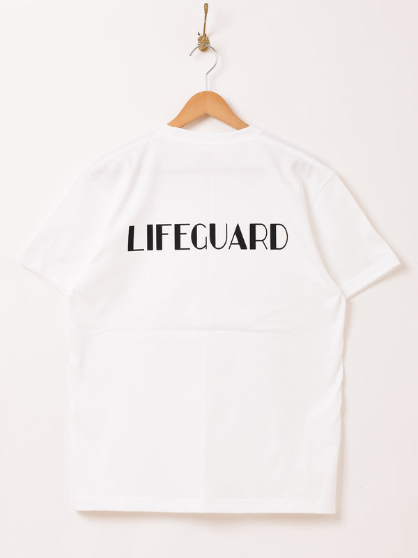 プリント ポケットTシャツ「LIFE GUARD」