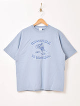 【3色展開】 プリントTシャツ「IMPOSSIBLE IS NOTHING」