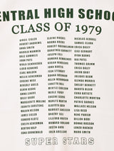 【2色展開】 プリント リンガーTシャツ「CLASS OF 1979」