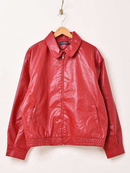 3色展開】Backers PUレザー スウィングトップ – 古着屋Top of the Hill