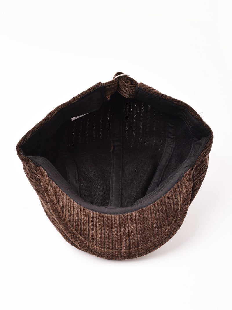 【2色展開】コーデュロイ 4パネル ハンチング