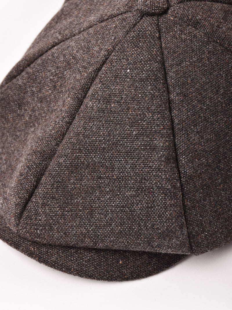 【3色展開】ツイード キャスケット