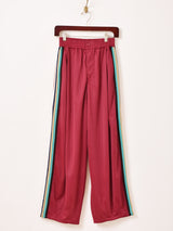 【6色展開】Meridian タック ライン入り トラックパンツ