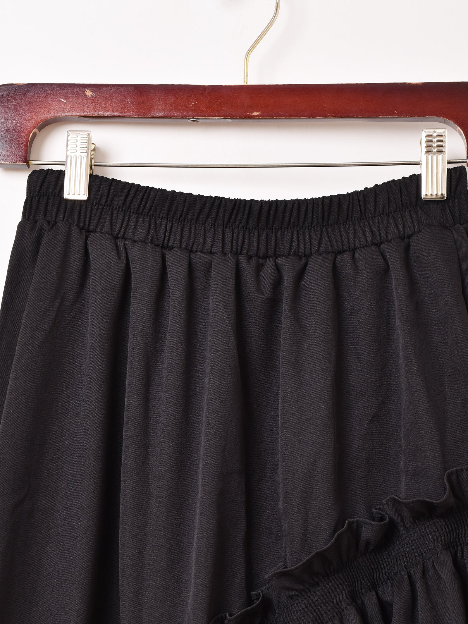 hyde着系BPNアシンメトリーフリルスカート 黒　ifラルク hyde着系BPNアシンメトリーフリルスカート 黒 ifラルク