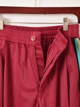 【6色展開】Meridian タック ライン入り トラックパンツ