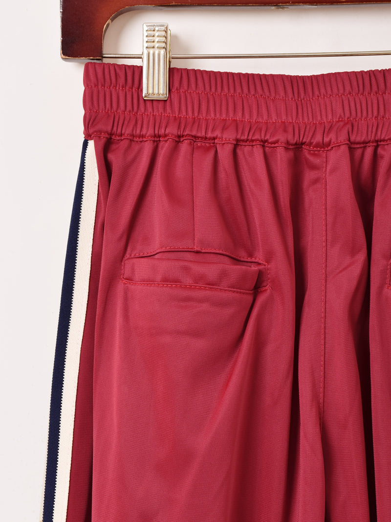 【6色展開】Meridian タック ライン入り トラックパンツ