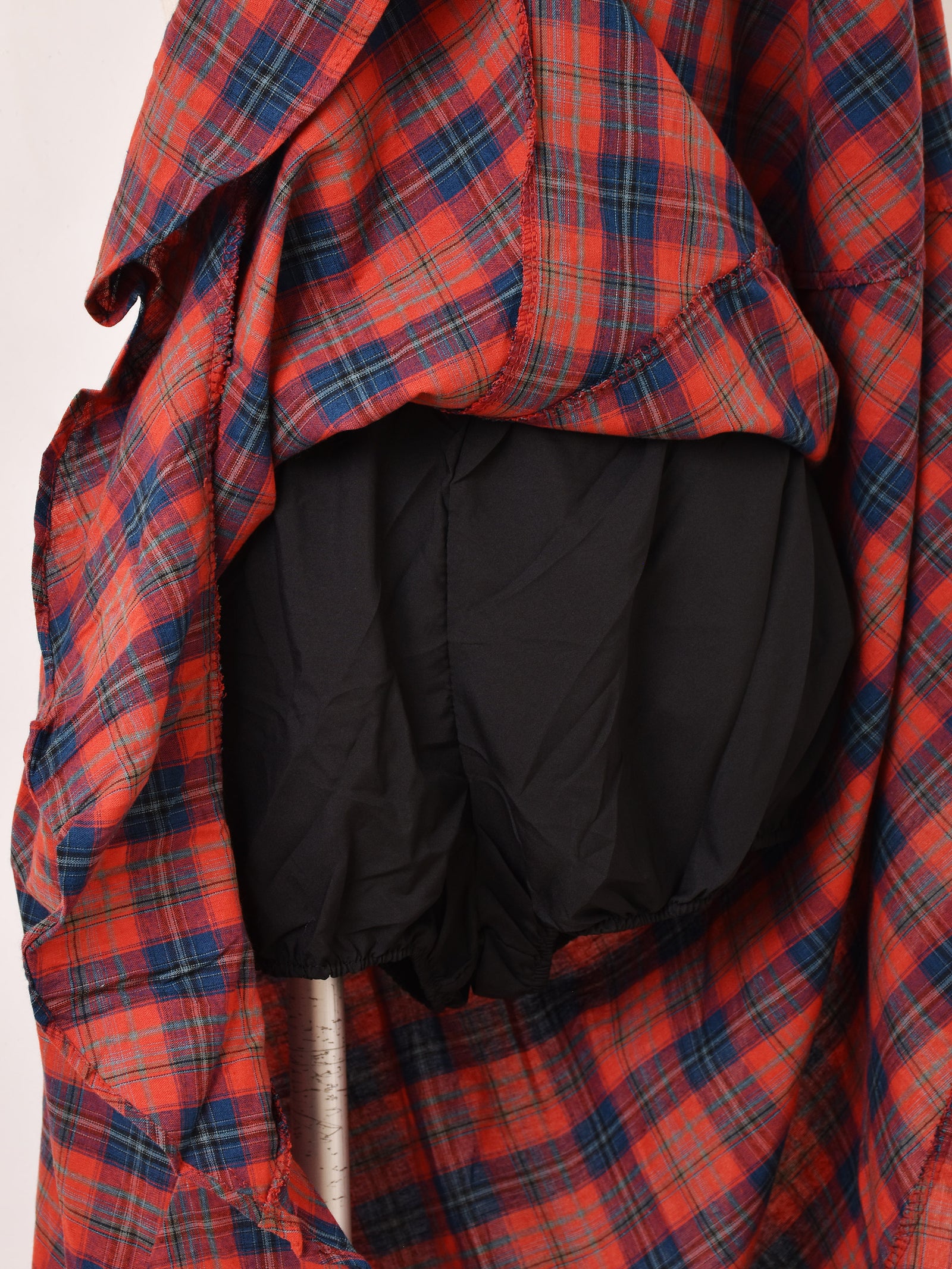 Burberry ノバチェック　スカート　フリル　アシンメトリー 2色展開】Meridian チェック柄 フリル アシンメトリー スカート