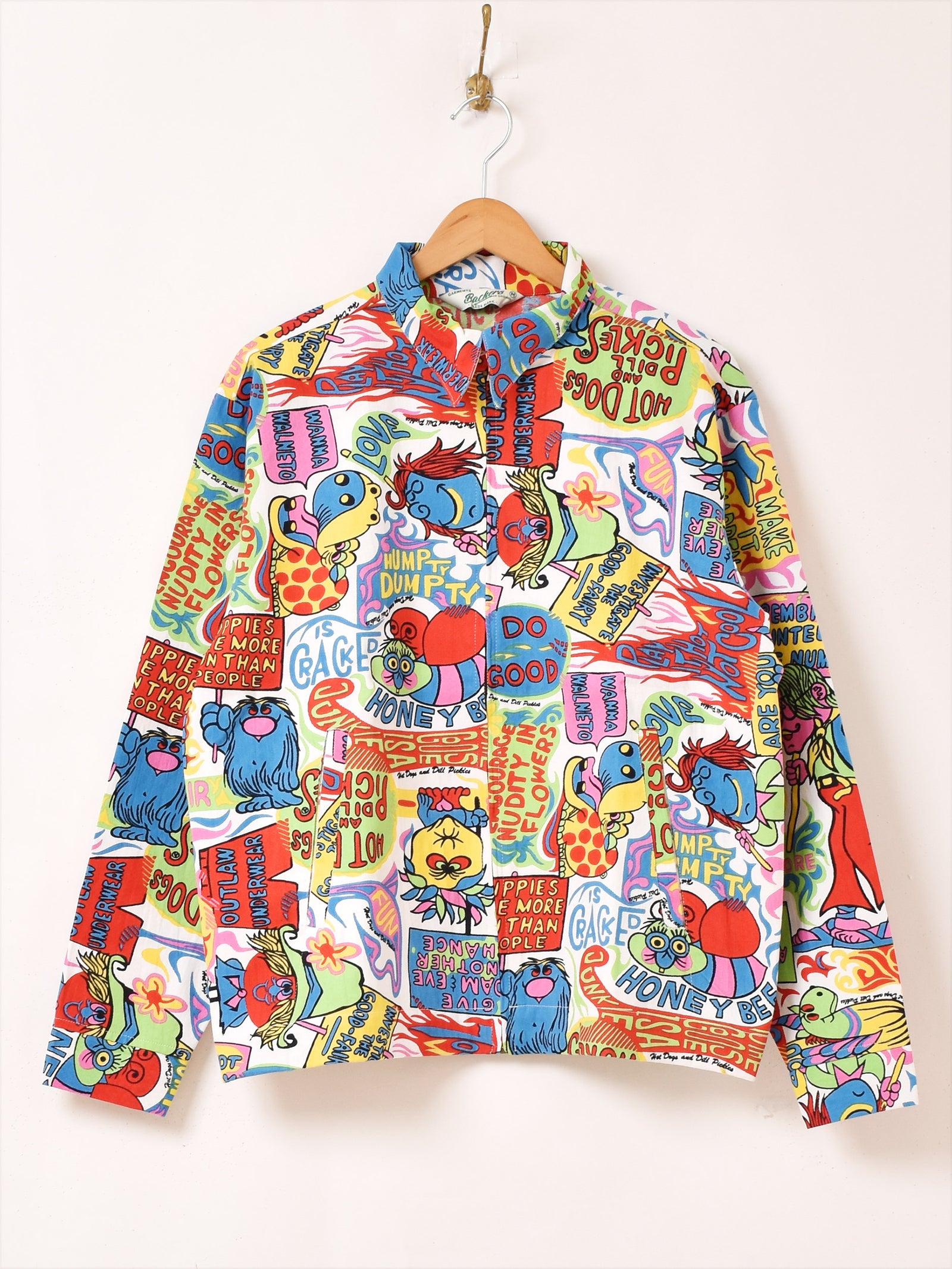 Backers ポップアート柄 プリント ジャケット – 古着屋Top of the Hill