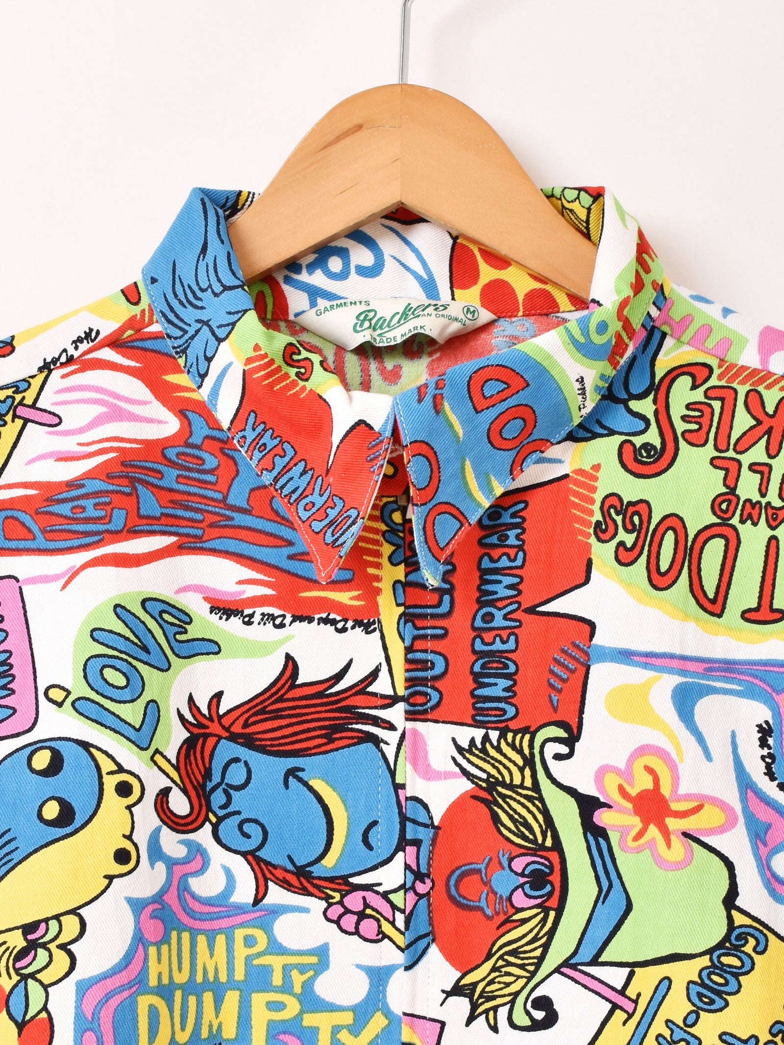 Backers ポップアート柄 プリント ジャケット – 古着屋Top of the Hill