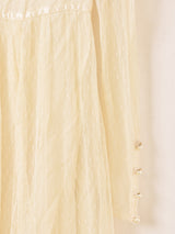 70's Made in USA "GUNNE SAX" チュールレース ロングドレス