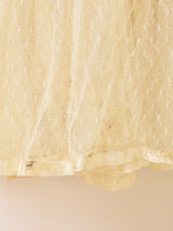 70's Made in USA "GUNNE SAX" チュールレース ロングドレス