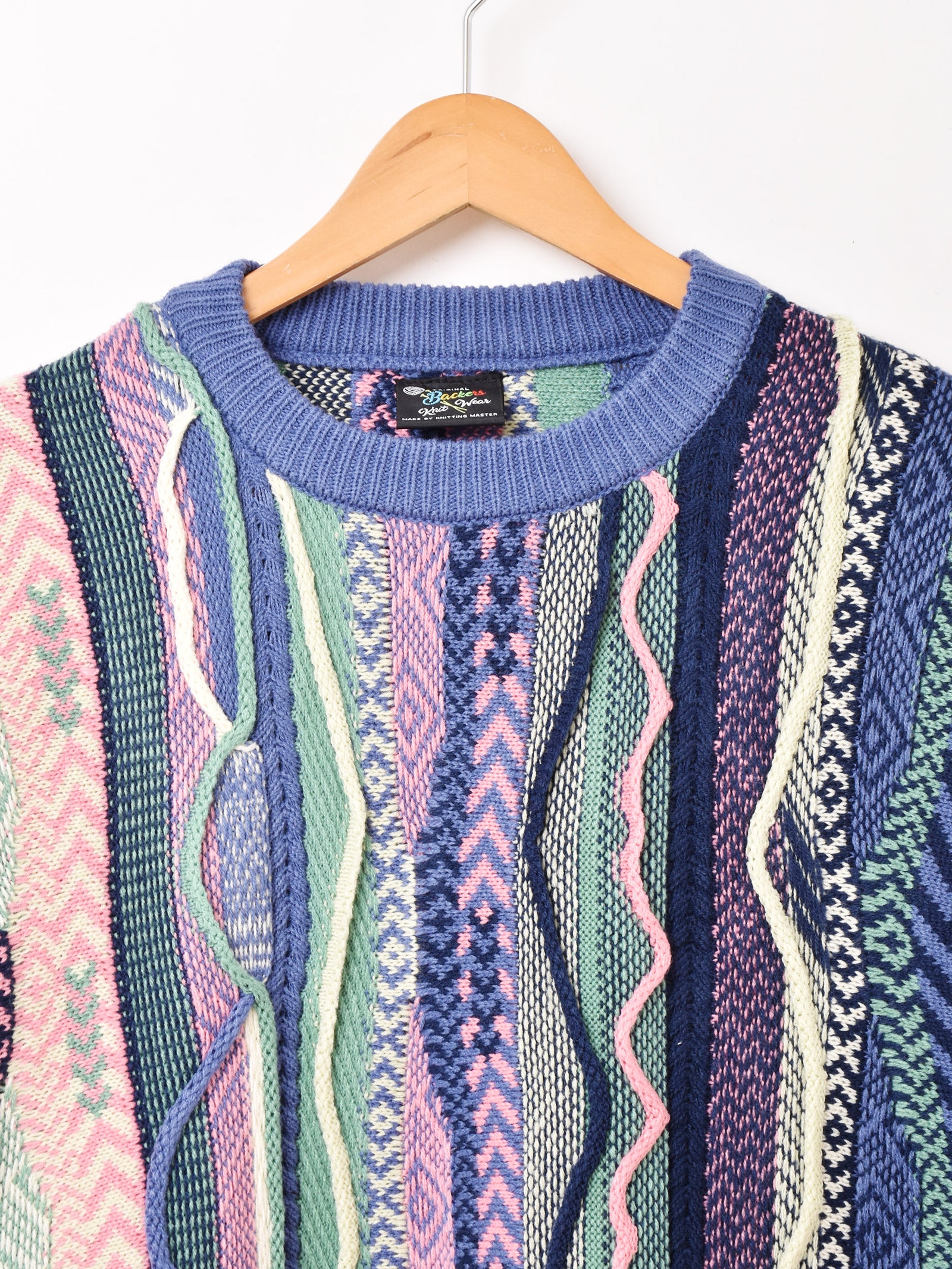 3色展開】Backers 3Dニット セーター – 古着屋Top of the Hillのネット