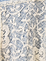 70's "GUNNE SAX" レース 花柄 ロングドレス