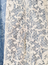 70's "GUNNE SAX" レース 花柄 ロングドレス