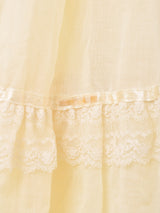 70's Made in USA "GUNNE SAX" チュールレース ロングドレス
