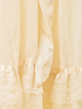 70's Made in USA "GUNNE SAX" チュールレース ロングドレス